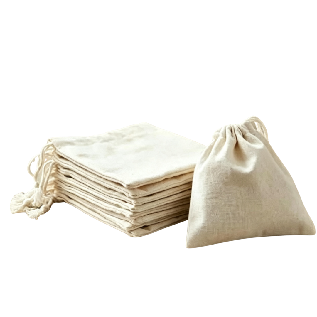 Bolsitas Ajustables de Tela para Intervenir