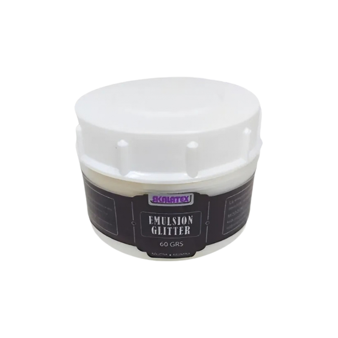 SKALATEX- EMULSION GLITTER 125 g  Emulsion para mezcla con glitter o purpurina