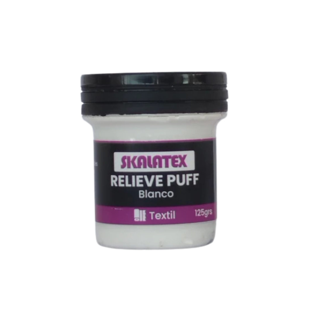 SKALATEX- RELIEVE TEXTIL (PUFF) 125 GRS